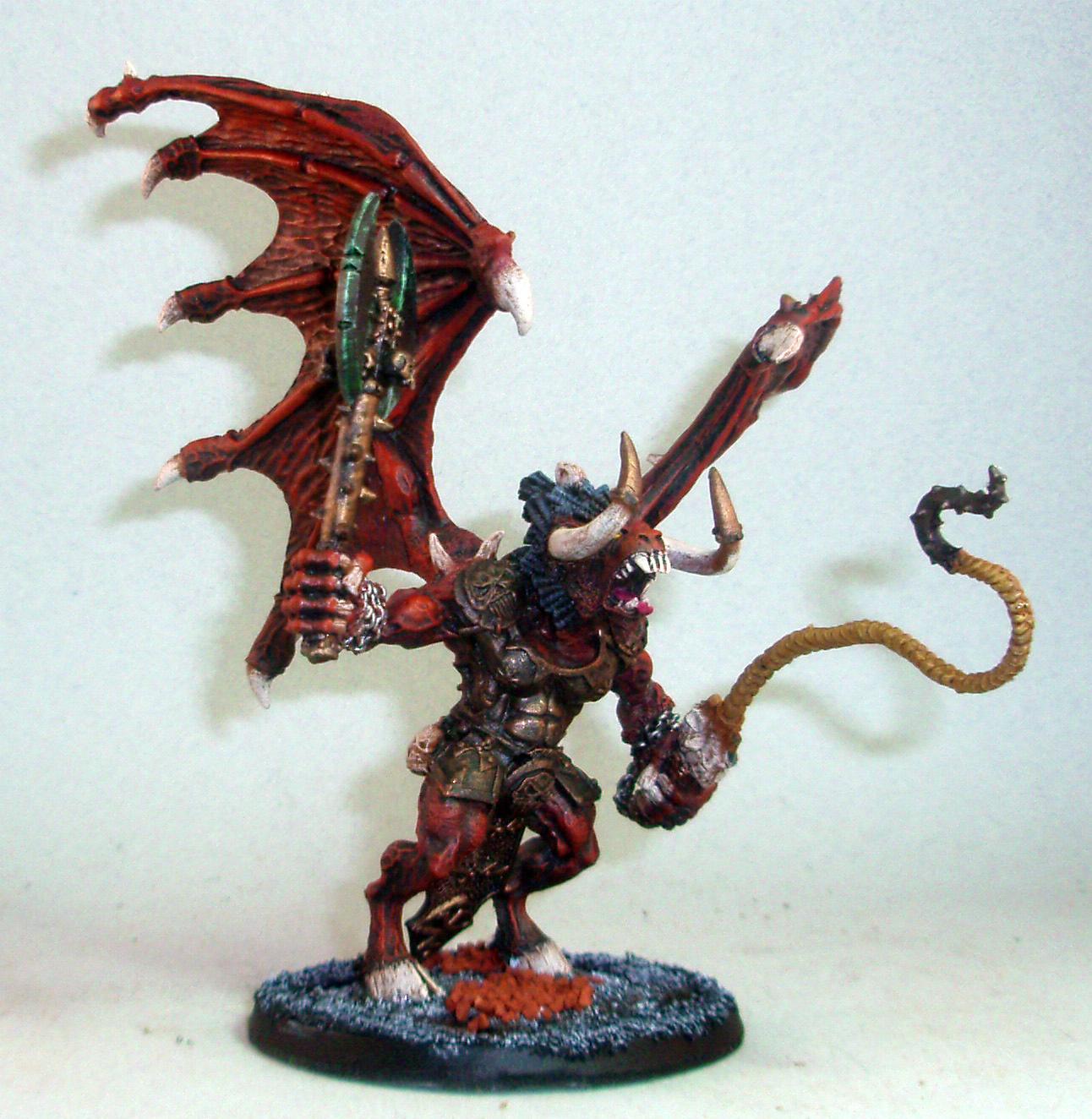 Chaos Daemons, Warhammer 40,000, Warhammer Fantasy 40K Bloodthirster Gallery